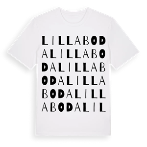 Lilla Boda ordlek t-shirt – ekologisk bomull t-shirt från PinShirt