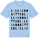 Blue Soul t-shirt med Lilla Brosätter ordlek t-shirt