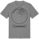 Mid Heather Gray t-shirt med Lilla Bröstgårdsholmen t-shirt