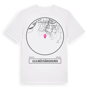 Lilla Bröstgårdsholmen t-shirt – ekologisk bomull t-shirt från PinShirt