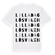 Lilla Daglösviken ordlek t-shirt