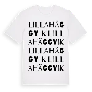 Lilla Häggvik ordlek t-shirt – ekologisk bomull t-shirt från Pinshirt
