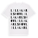 Lilla Karlshov ordlek t-shirt