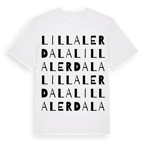 Lilla Lerdala ordlek t-shirt – ekologisk bomull t-shirt från Pinshirt