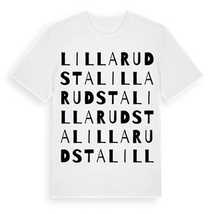 Lilla Rudsta ordlek t-shirt – ekologisk bomull t-shirt från PinShirt
