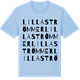 Blue Soul t-shirt med Lilla Strömmer ordlek t-shirt