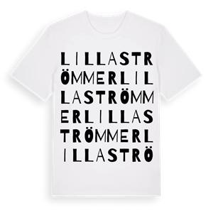 Lilla Strömmer ordlek t-shirt – ekologisk bomull t-shirt från Pinshirt
