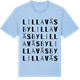 Blue Soul t-shirt med Lilla Väsby ordlek t-shirt
