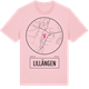 Pink Cotton t-shirt med Lillängen t-shirt