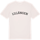 Vintage White t-shirt med Lillängen böjd t-shirt
