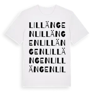 Lillängen ordlek t-shirt – ekologisk bomull t-shirt från Pinshirt