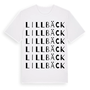 Lillbäck ordlek t-shirt – ekologisk bomull t-shirt från PinShirt
