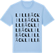 Blue Soul t-shirt med Lillbäck ordlek t-shirt