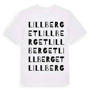 Lillberget ordlek t-shirt – ekologisk bomull t-shirt från Pinshirt