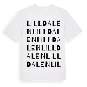 Lilldalen ordlek t-shirt – ekologisk bomull t-shirt från Pinshirt
