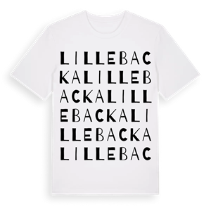 Lillebacka ordlek t-shirt – ekologisk bomull t-shirt från PinShirt