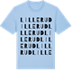 Blue Soul t-shirt med Lillerud ordlek t-shirt