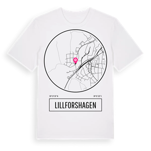 Lillforshagen t-shirt – ekologisk bomull t-shirt från Pinshirt