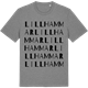 Mid Heather Gray t-shirt med Lillhammar ordlek t-shirt