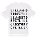 Lilljanstorpet ordlek t-shirt