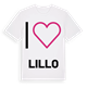 Jag älskar Lillo t-shirt stort tryck