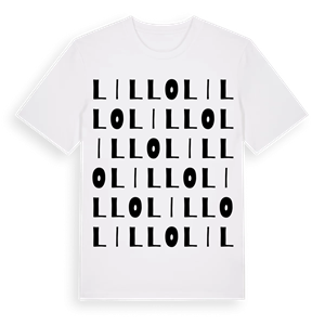 Lillo ordlek t-shirt – ekologisk bomull t-shirt från PinShirt
