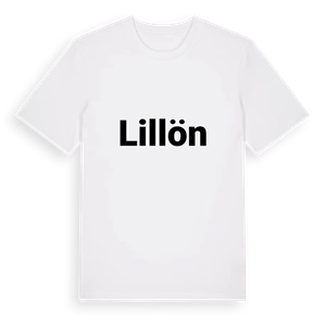 Lillön fetstil t-shirt – ekologisk bomull t-shirt från PinShirt