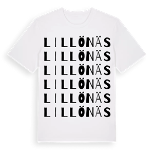 Lillönäs ordlek t-shirt – ekologisk bomull t-shirt från Pinshirt