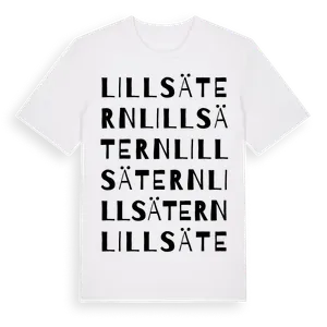 Lillsätern ordlek t-shirt – ekologisk bomull t-shirt från Pinshirt
