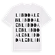 Linddalen ordlek t-shirt