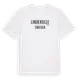 White t-shirt med Lindekulle i Sverige t-shirt