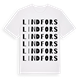 Lindfors ordlek t-shirt
