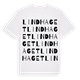 Lindhaget ordlek t-shirt