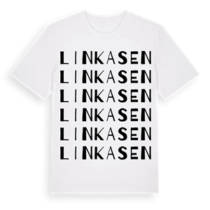 Linkasen ordlek t-shirt – ekologisk bomull t-shirt från PinShirt