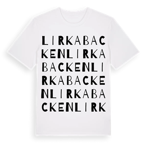 Lirkabacken ordlek t-shirt – ekologisk bomull t-shirt från Pinshirt