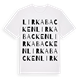 Lirkabacken ordlek t-shirt