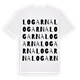 Logarna ordlek t-shirt