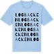 Blue Soul t-shirt med Logbacken ordlek t-shirt