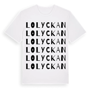 Lolyckan ordlek t-shirt – ekologisk bomull t-shirt från PinShirt