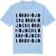 Blue Soul t-shirt med Lönnhöjden ordlek t-shirt