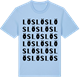 Blue Soul t-shirt med Lös ordlek t-shirt