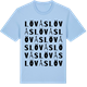 Blue Soul t-shirt med Lövås ordlek t-shirt