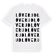 Löverud ordlek t-shirt