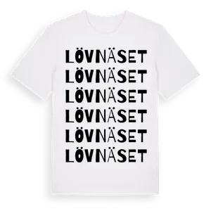 Lövnäset ordlek t-shirt – ekologisk bomull t-shirt från Pinshirt
