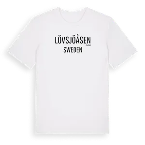 Lövsjöåsen i Sverige t-shirt – ekologisk bomull t-shirt från Pinshirt