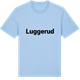 Blue Soul t-shirt med Luggerud fetstil t-shirt