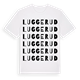 Luggerud ordlek t-shirt