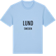 Blue Soul t-shirt med Lund i Sverige t-shirt