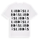 Lundås ordlek t-shirt