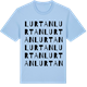 Blue Soul t-shirt med Lurtan ordlek t-shirt
